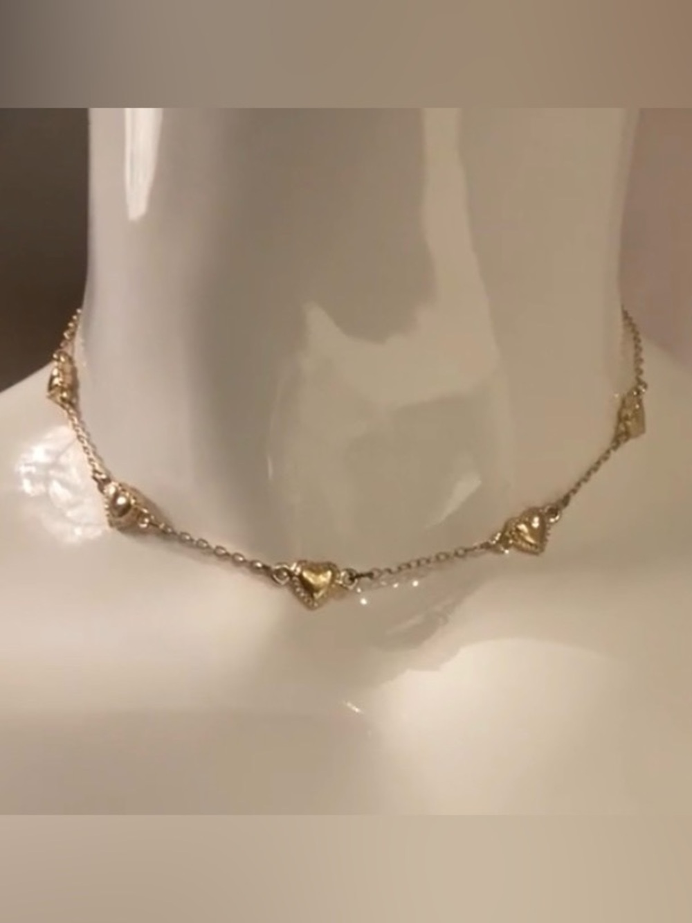 Gold Heart Necklace